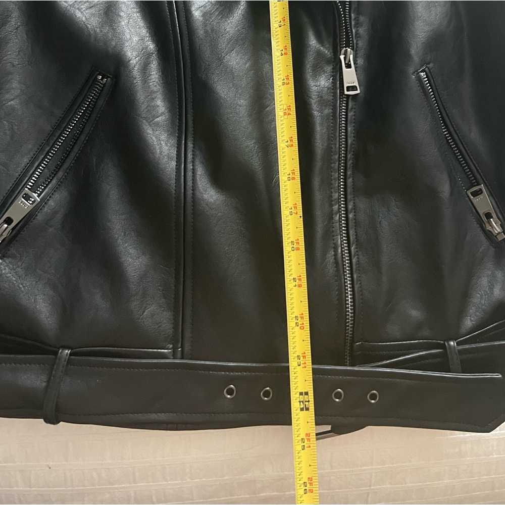 Vegan Leather Moto Jacket - Picture 11 of 11